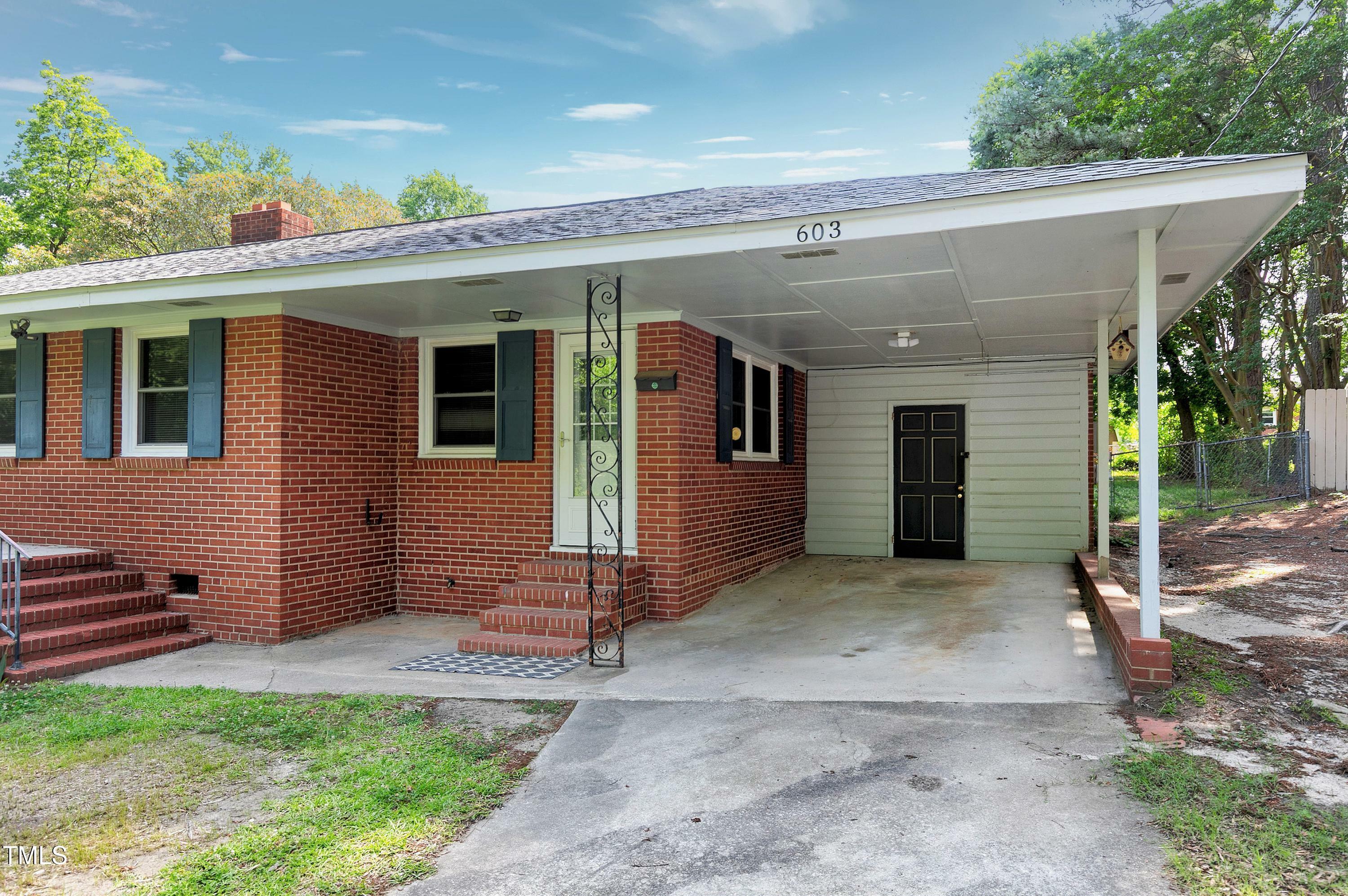 Property Photo: 603 Nellane Drive NC 27529