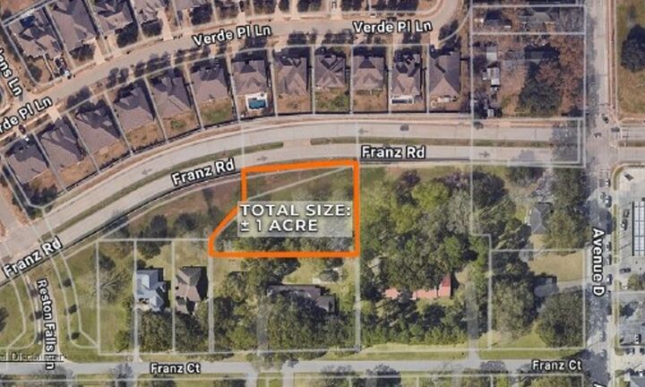 Property Photo: 6138 Franz Road TX 77493