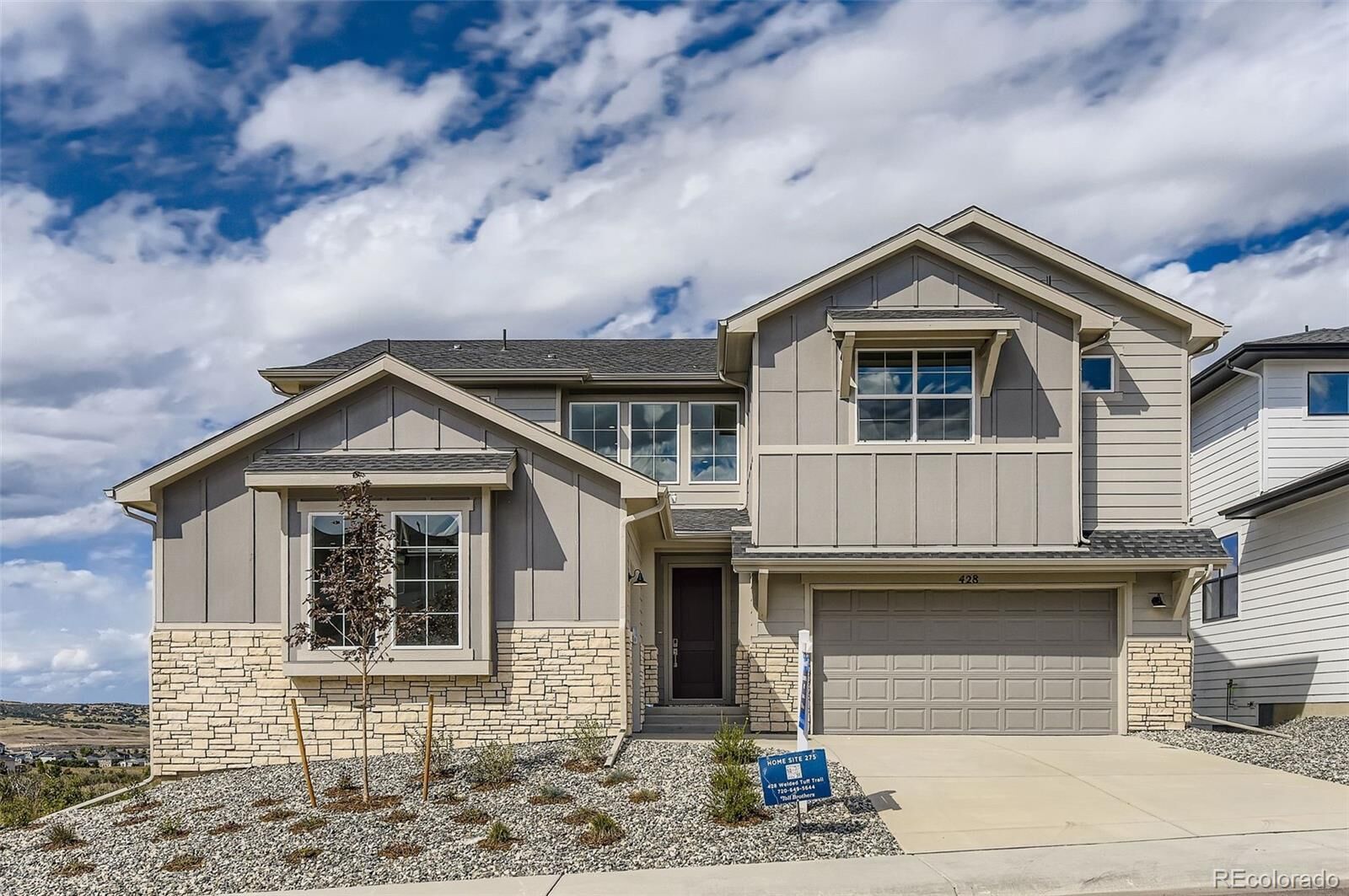 Property Photo: 428 Welded Tuff Trail CO 80104