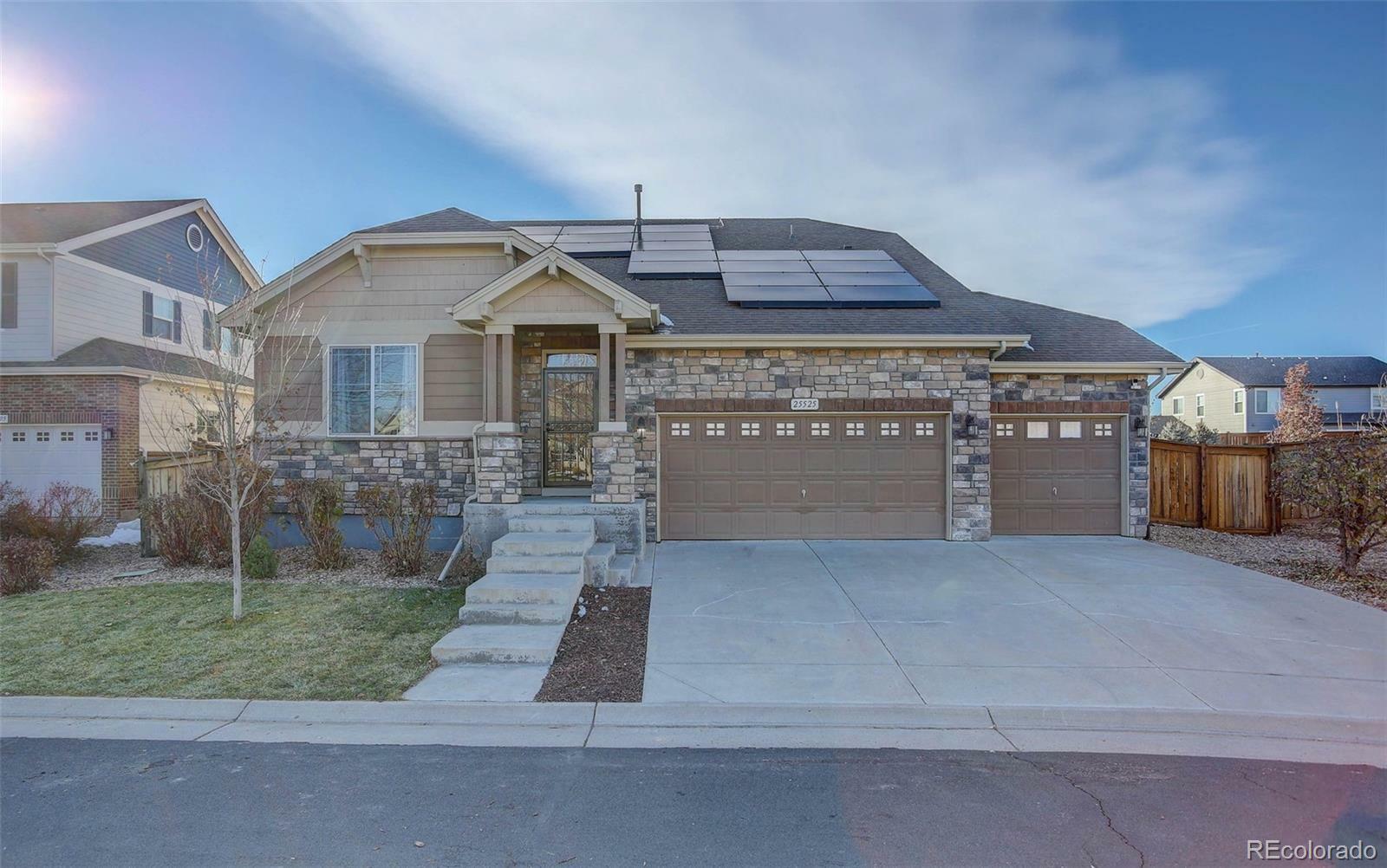 Property Photo: 25525 E 1st Avenue CO 80018