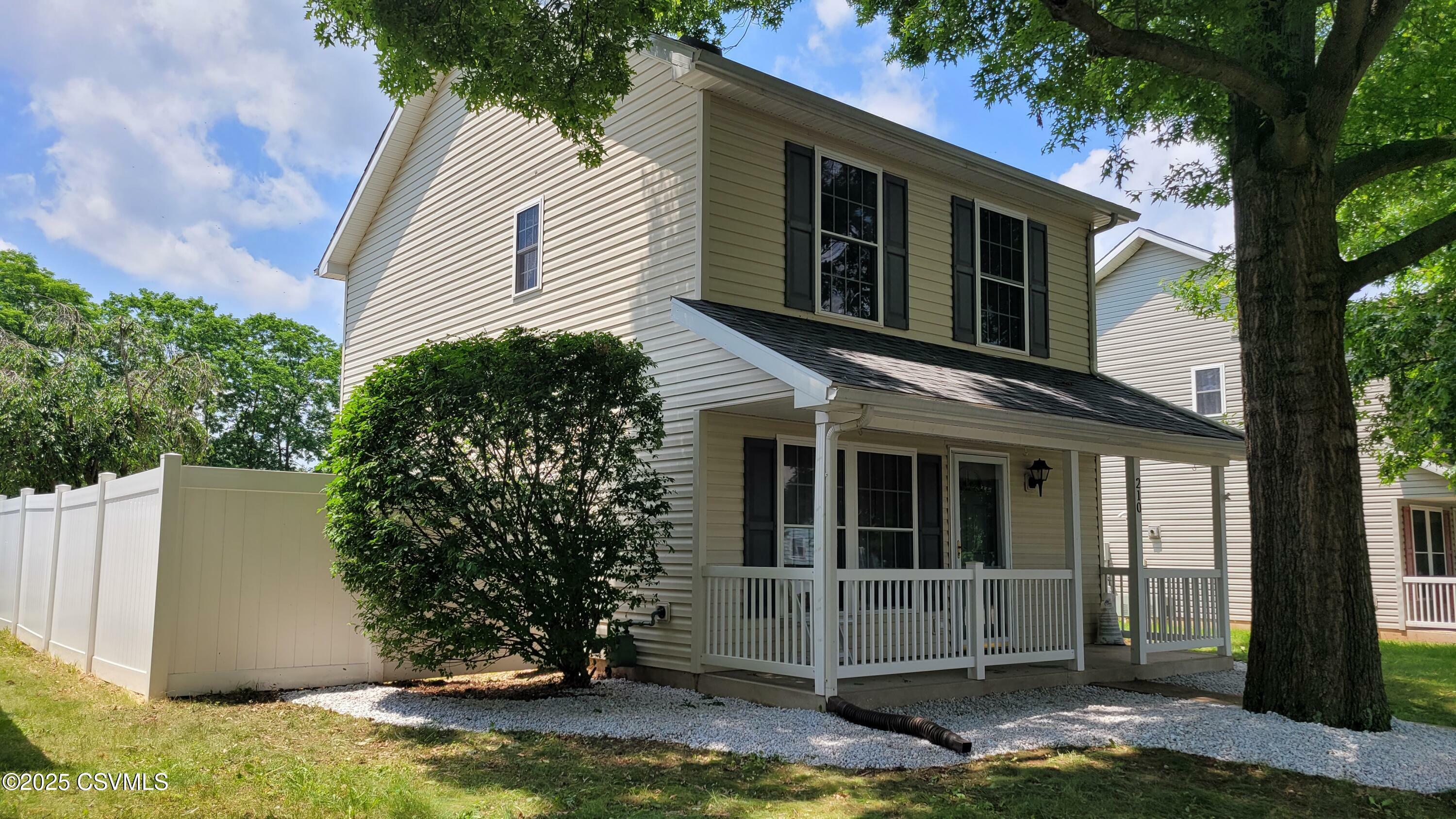 Property Photo: 210 Worman Street PA 17815