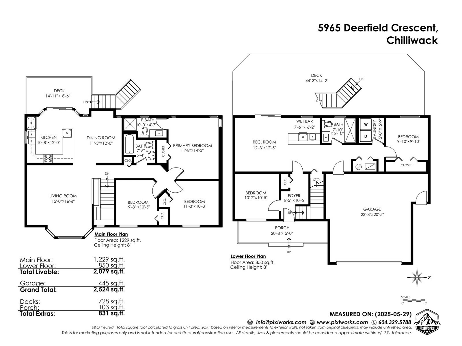 Property Photo: 5965 Deerfield Crescent BC V2R 2Y2