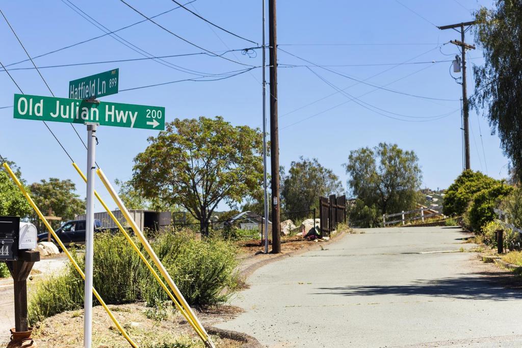 Property Photo: #3 Hatfield Lane CA 92065
