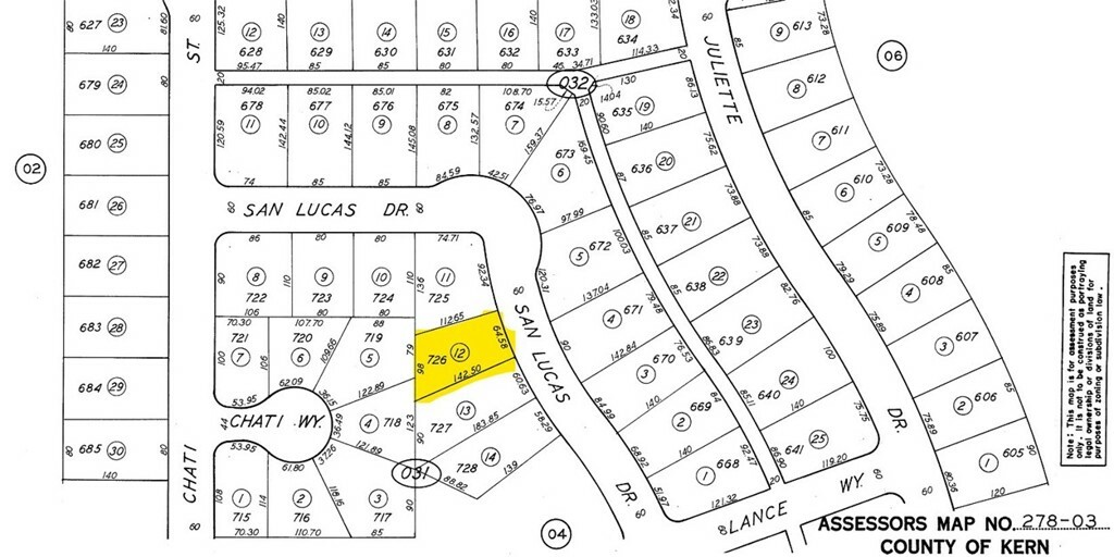 Property Photo: 0 San Lucas Drive CA 93505