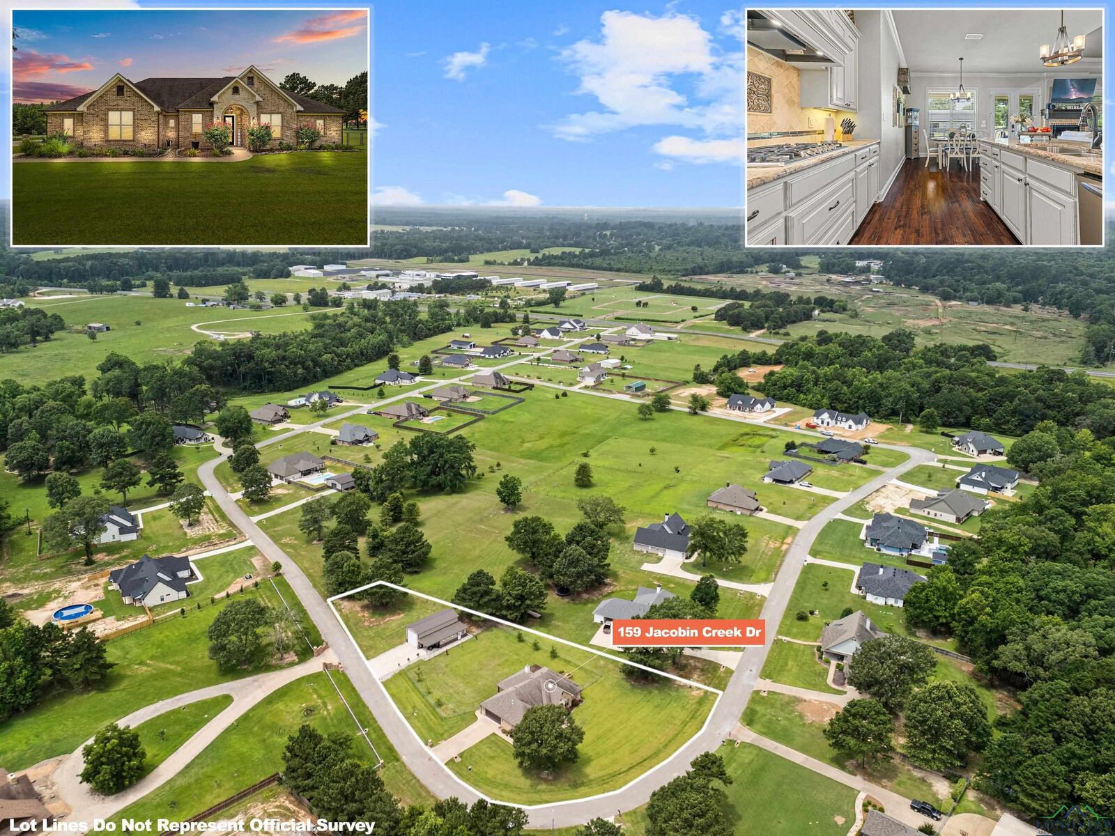 Property Photo:  159 Jacobin Creek Dr  TX 75645 