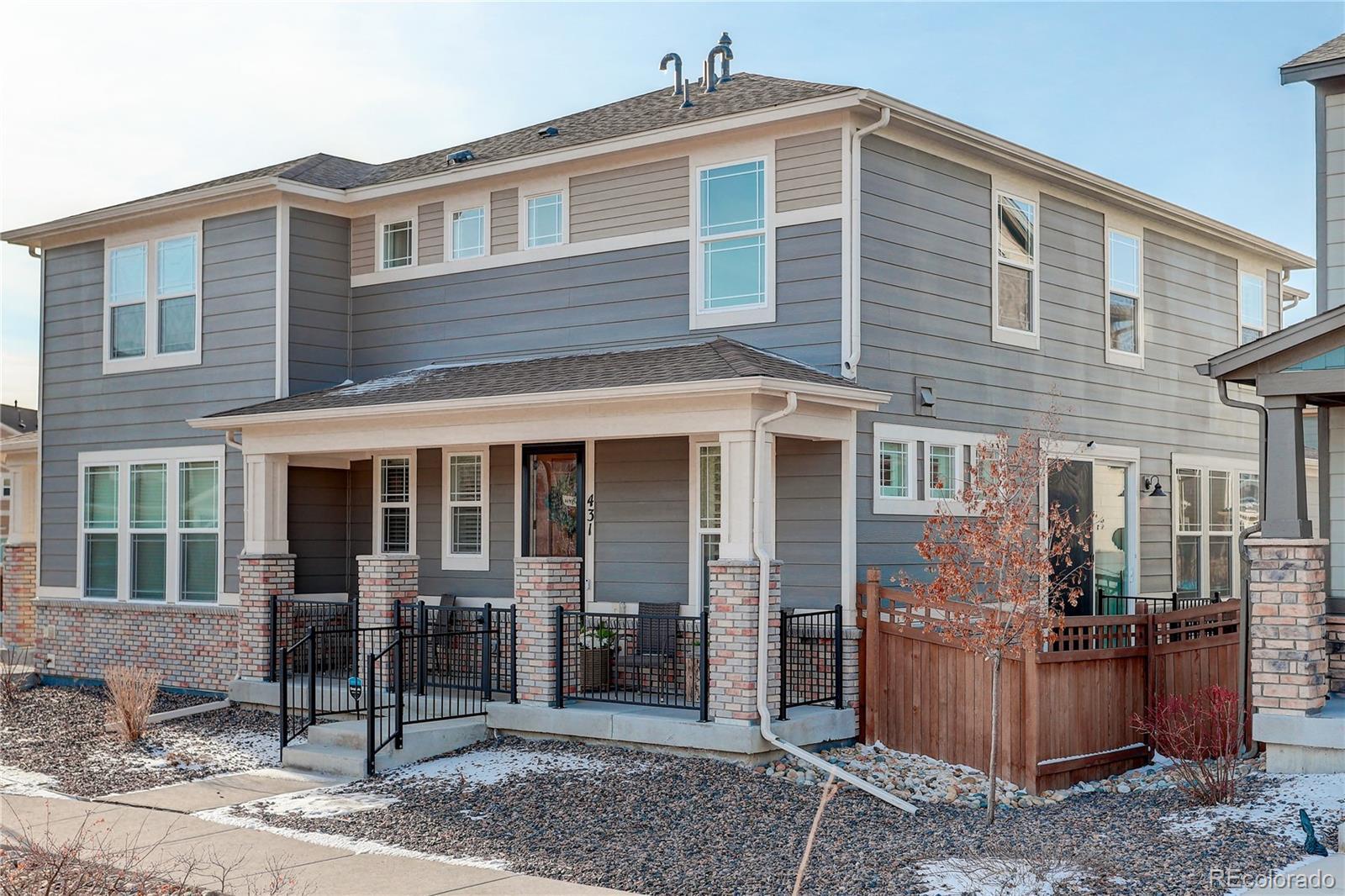 Property Photo: 431 Courtfield Way CO 80108