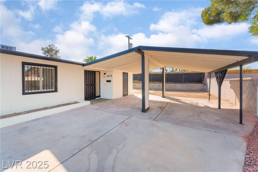 Property Photo: 2878 El Cajon Street NV 89169