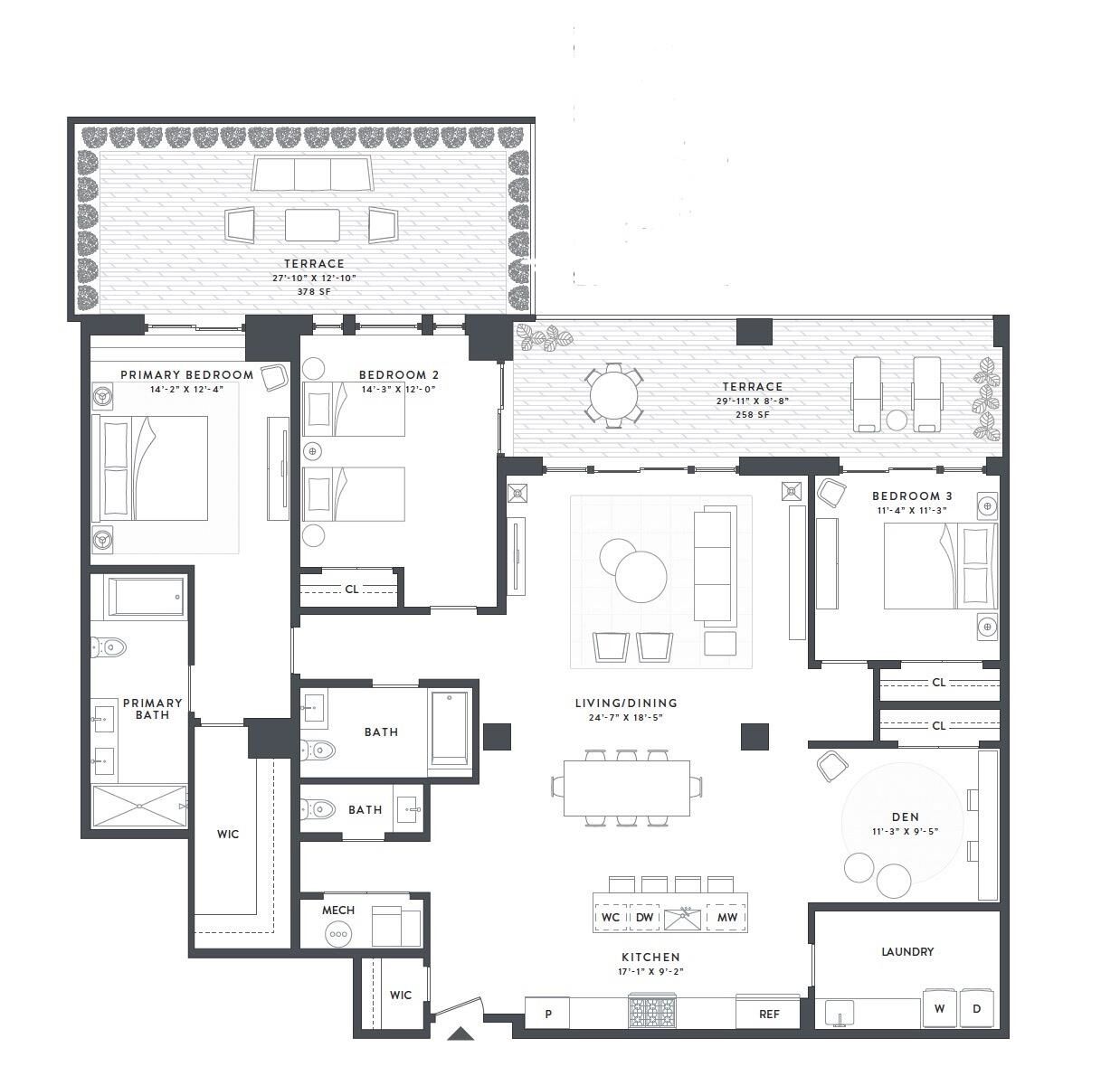 Property Photo:  720 Clinton St 6-03  NJ 07030 