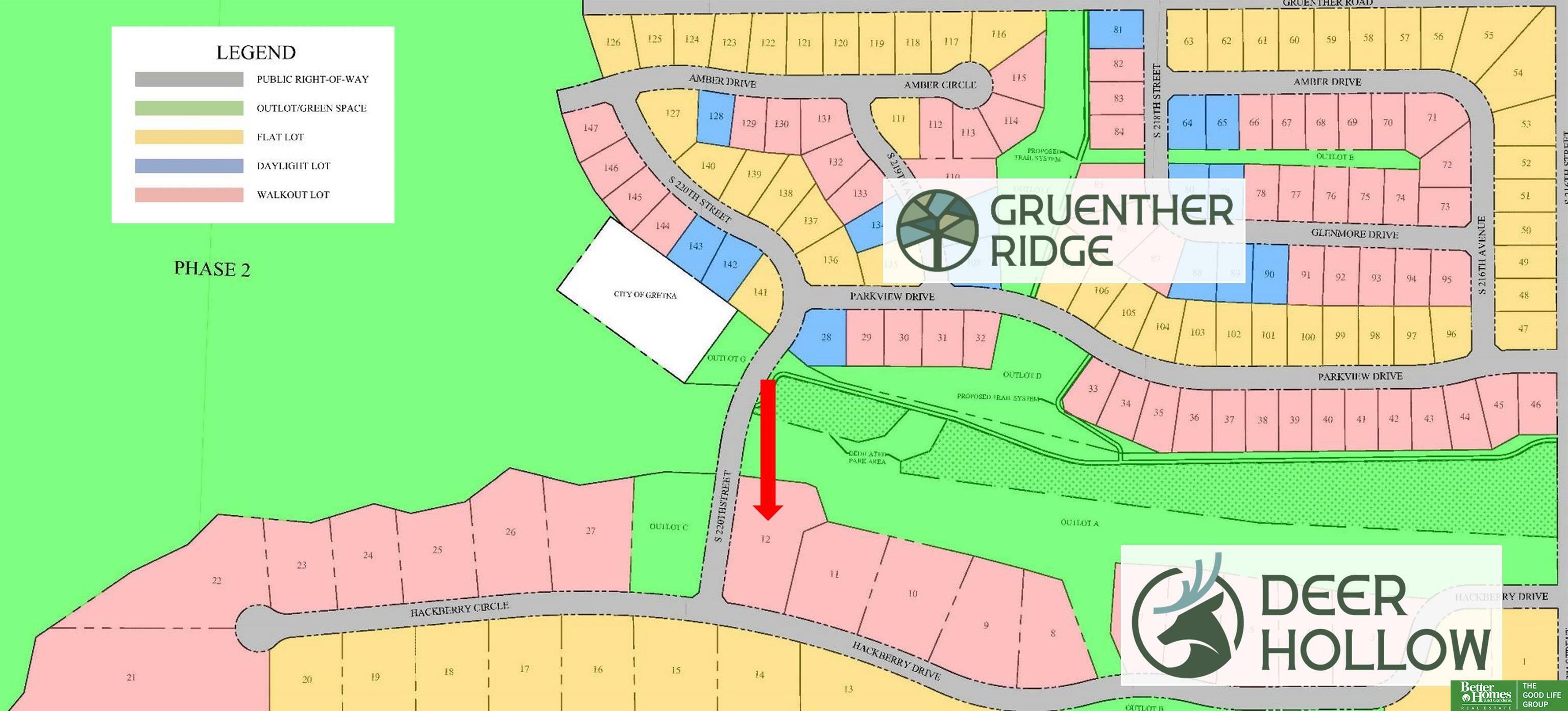 Property Photo:  Lot 12 Gruenther Ridge  NE 68028 