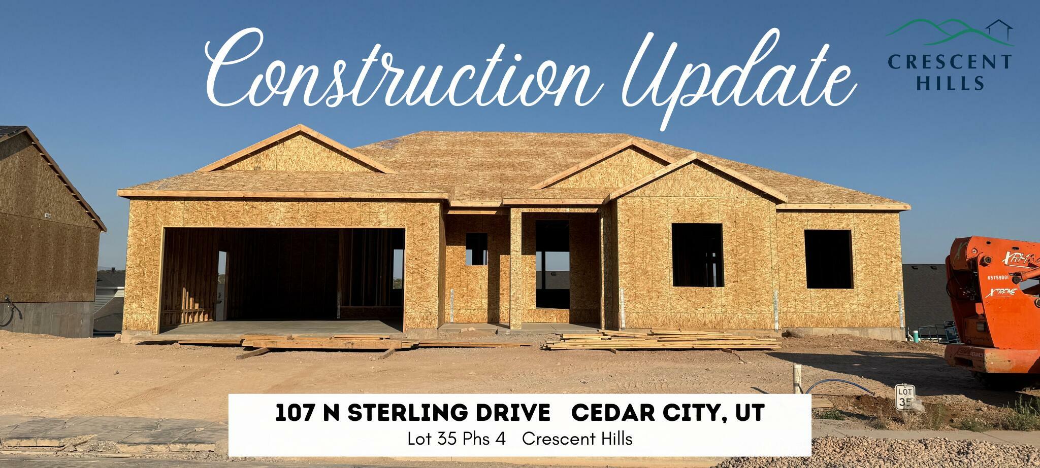 Property Photo:  107 N Sterling Dr (Lot 35 Phs 4 Crescent Hills)  UT 84720 
