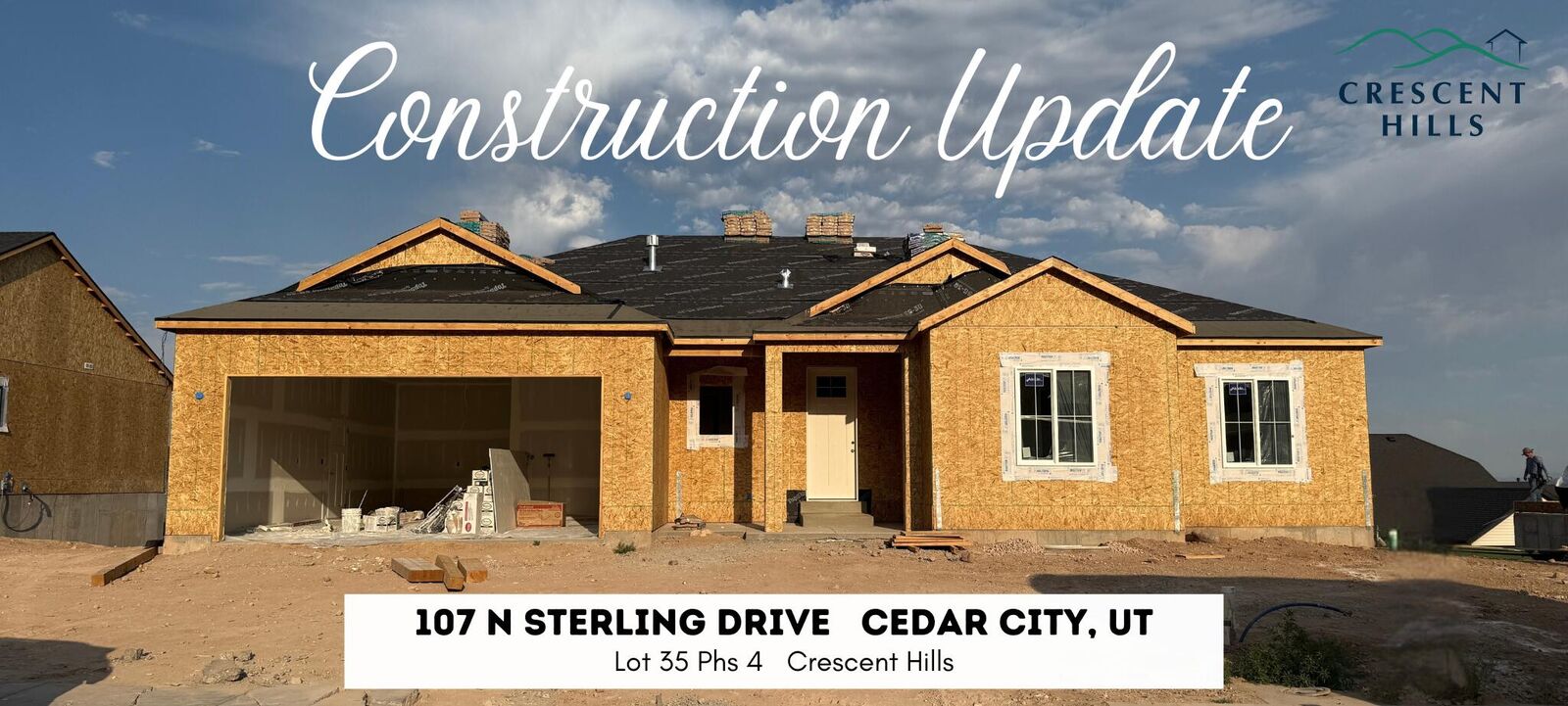 Property Photo: 107 N Sterling Dr (Lot 35 Phs 4 Crescent Hills) UT 84720