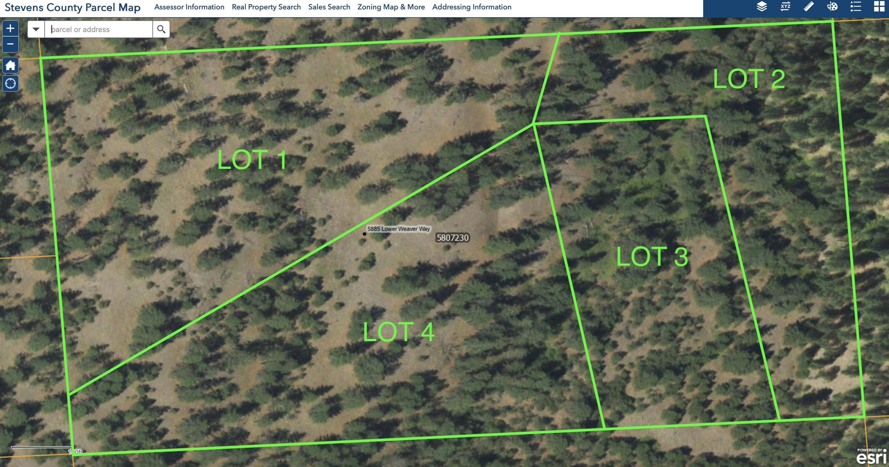 Property Photo: Nka Weaver Way Lot 1 Of Lot 7 WA 99006