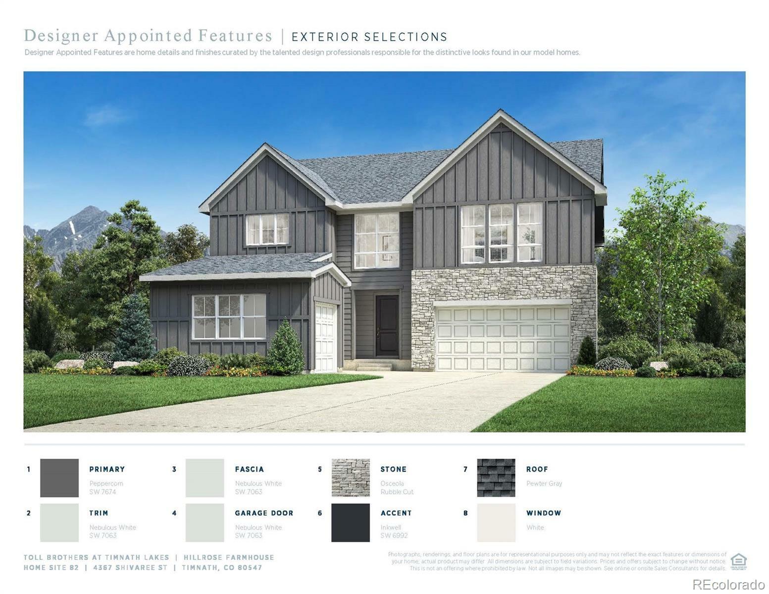Property Photo: 4367 Shivaree Street CO 80547