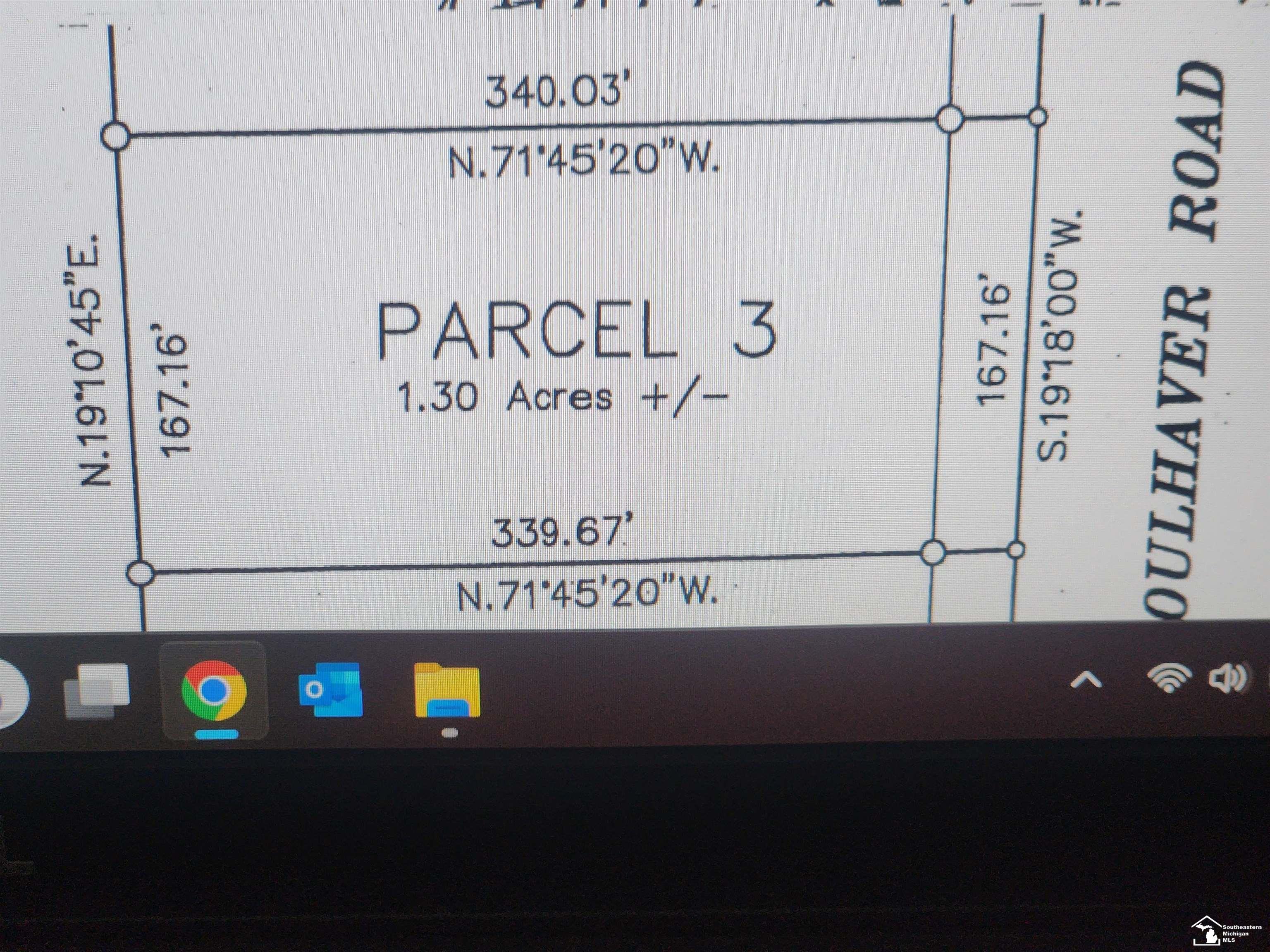 Property Photo: Parcel 3 Foulhaver Road MI 48162