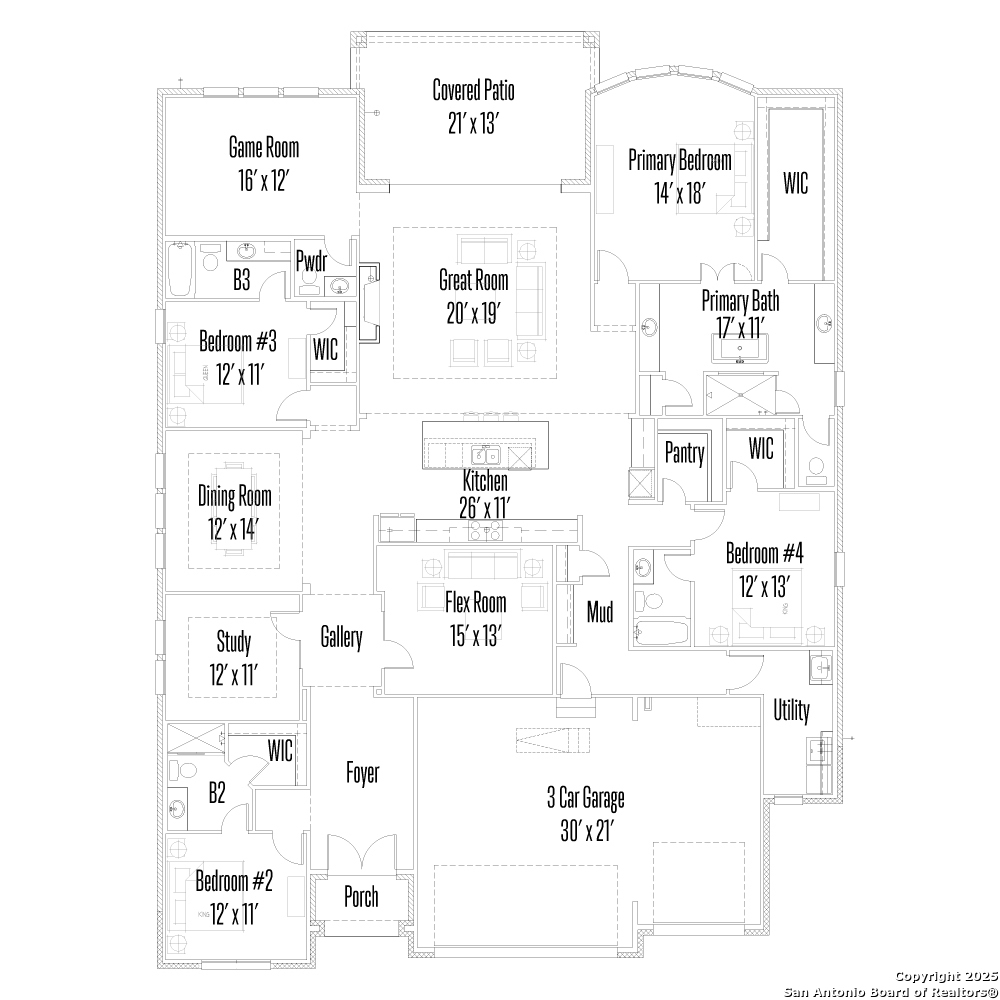 Property Photo: 1611 Yardzen Lane TX 78260