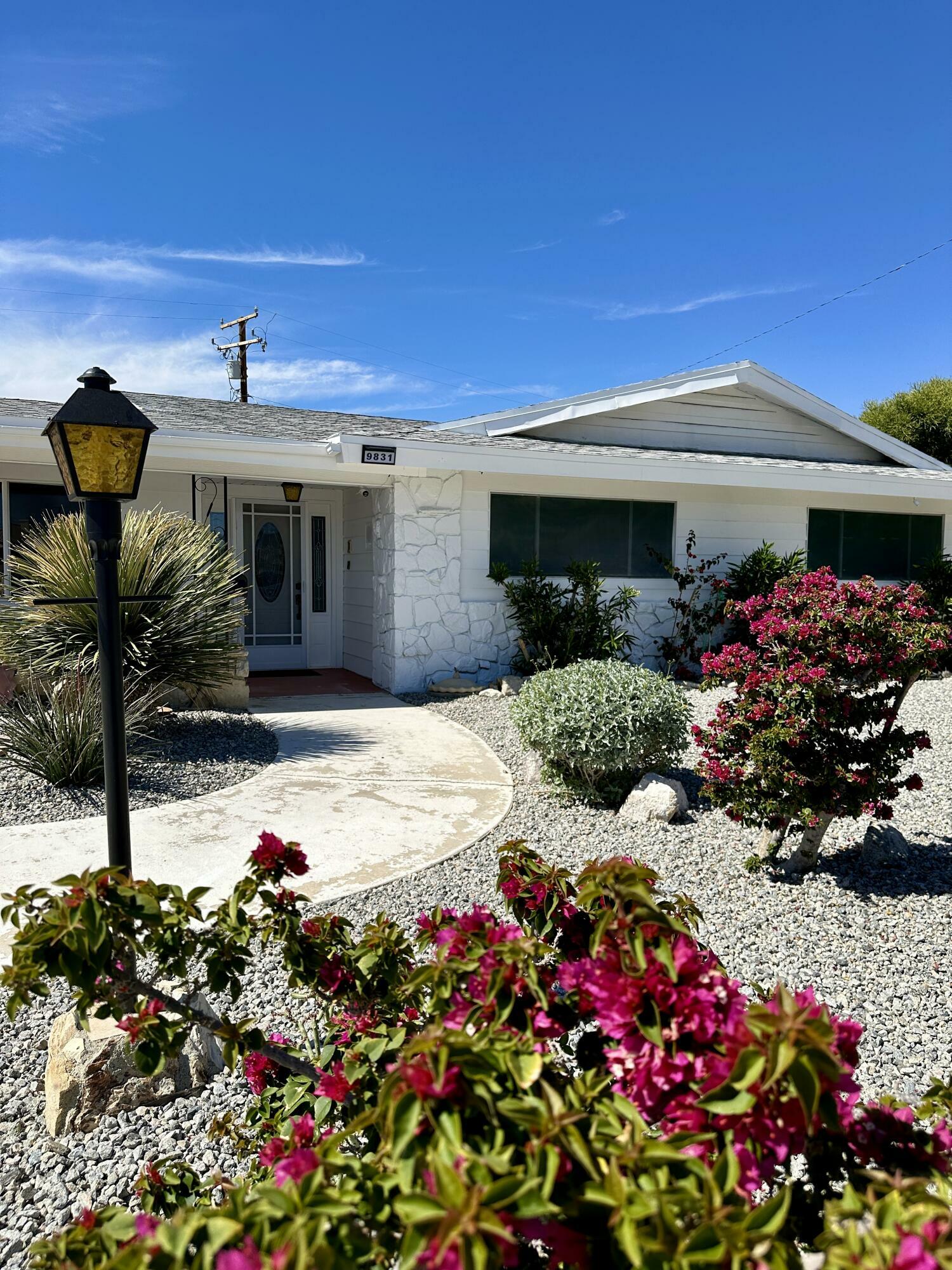 Property Photo: 9831 Mesquite Avenue CA 92240