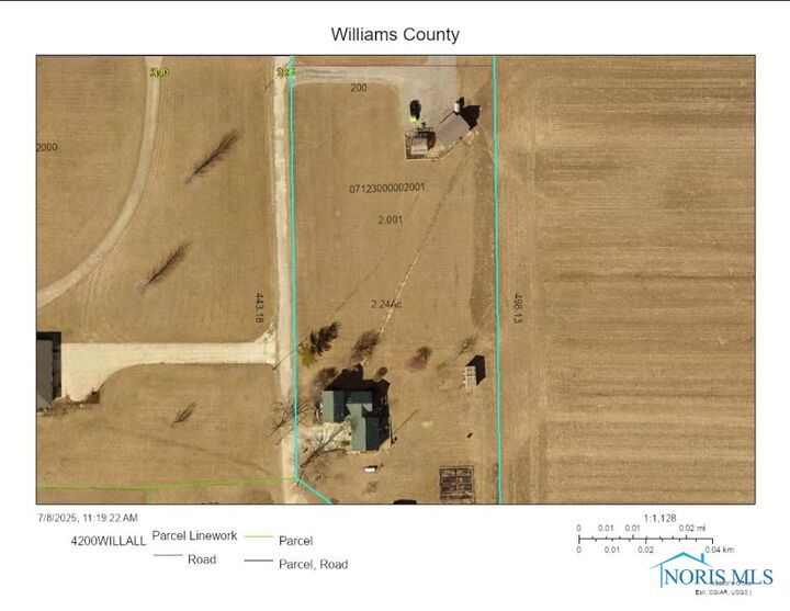 Property Photo:  5196 County Road J  OH 43518 