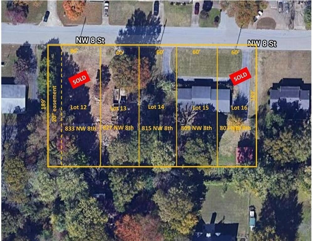 Property Photo:  3 Lots NW 8th Street  AR 72712 