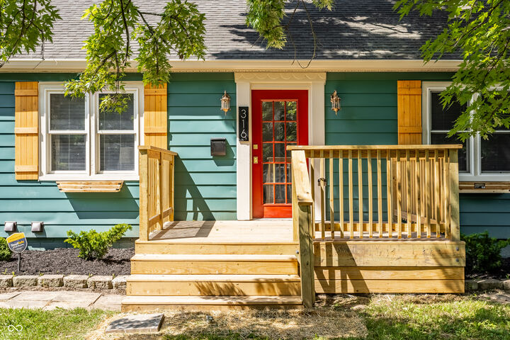 Property Photo:  316 Ohmer Avenue  IN 46219 