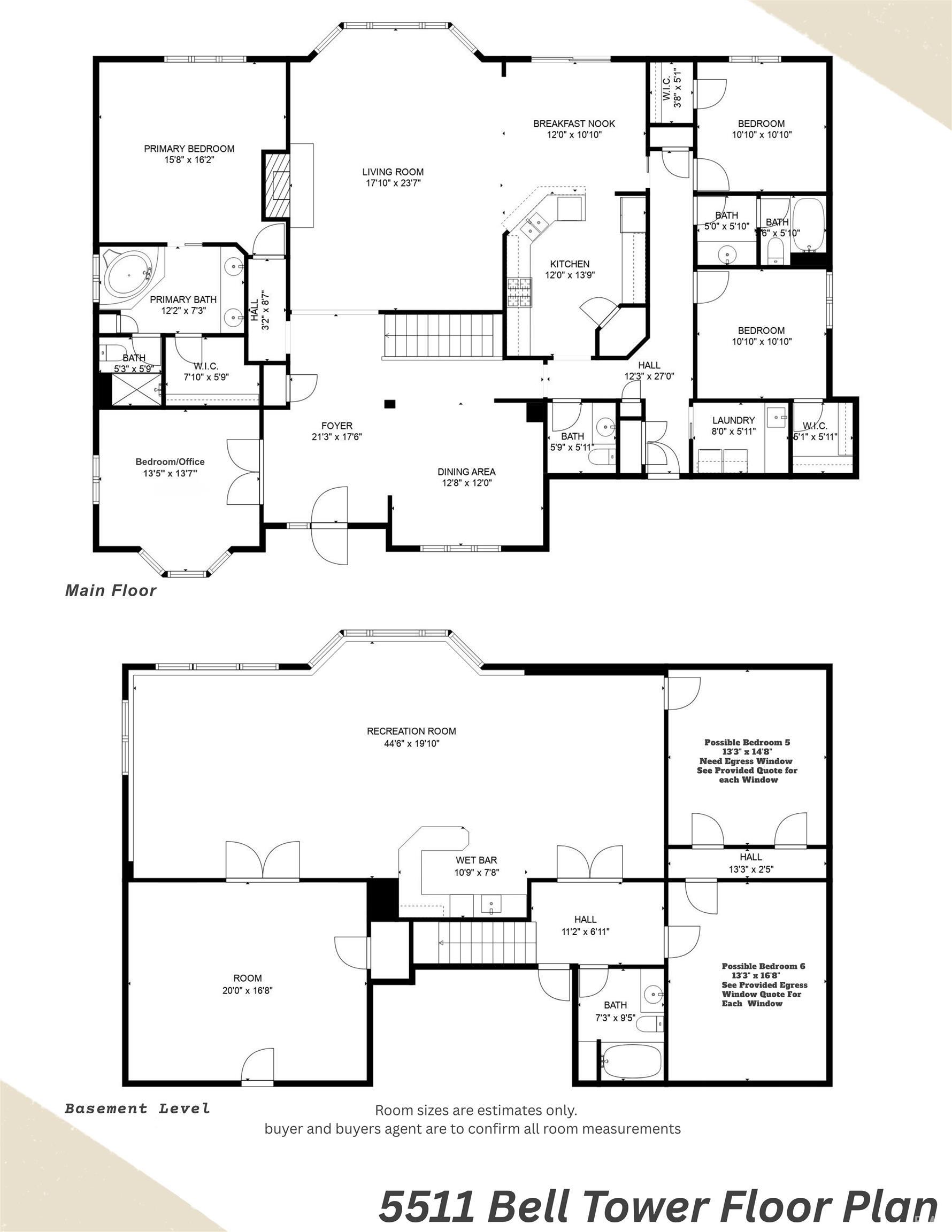 Property Photo:  5511 Bell Tower Lane  IN 46815 