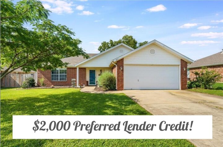 Property Photo:  803 Jon Drive  AR 72712 