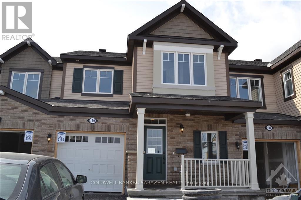 Property Photo: 139 Santolina Street ON K2S 0W8