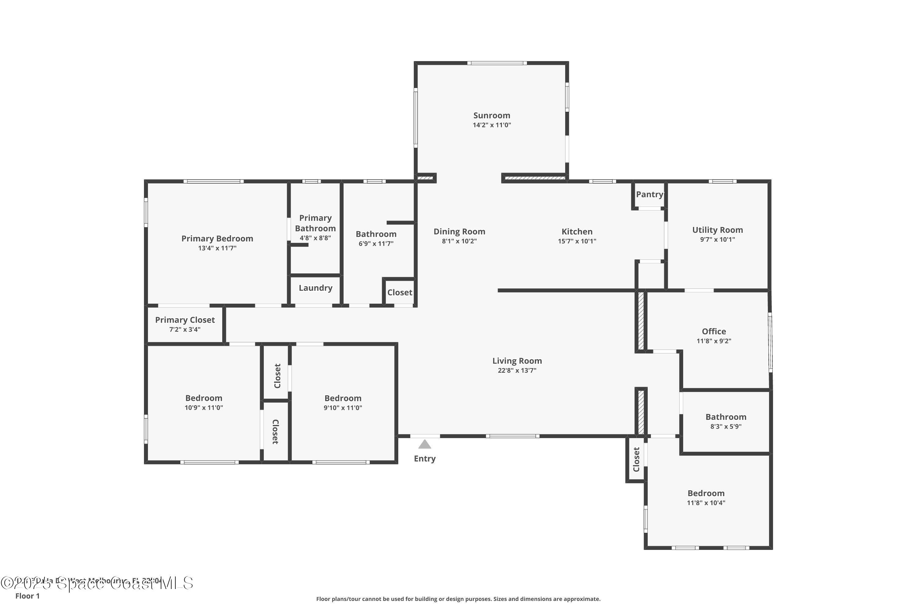 Property Photo: 128 E Laila Drive FL 32904
