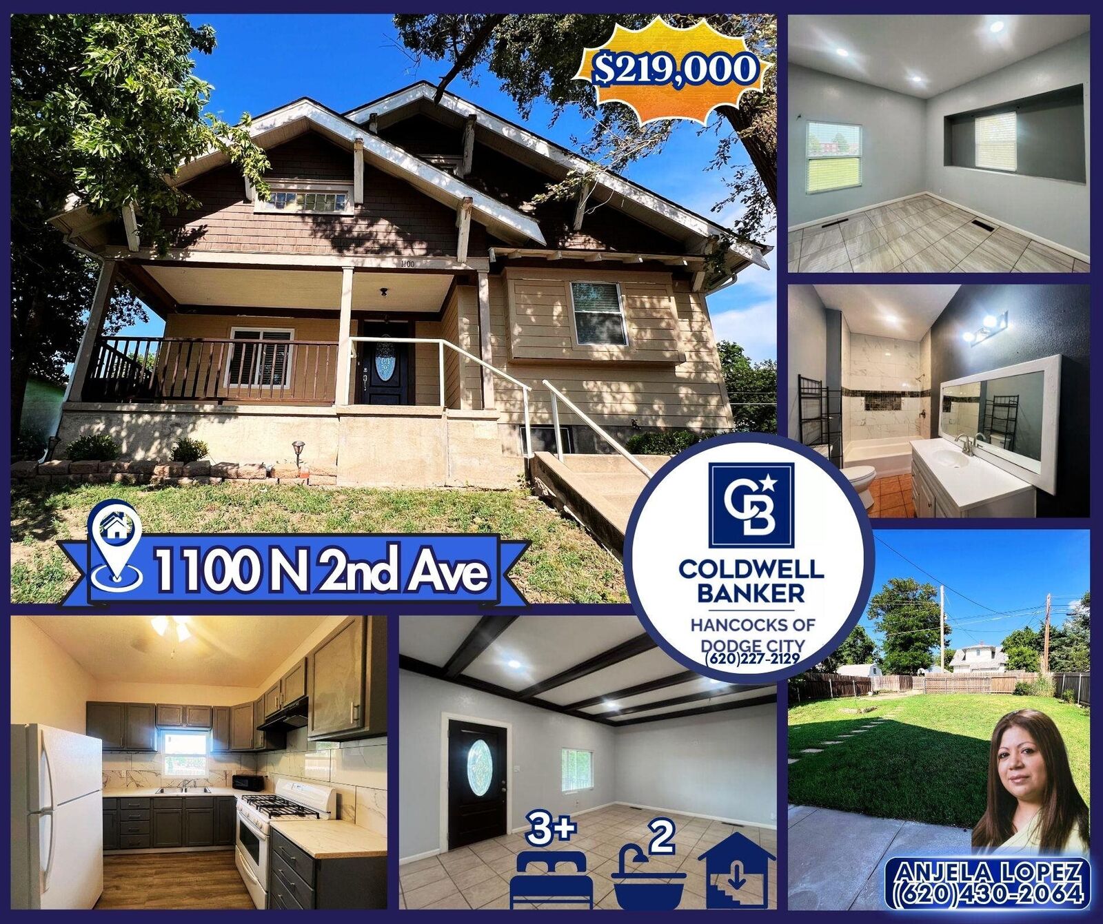 Property Photo:  1100 N 2nd Ave  KS 67801 