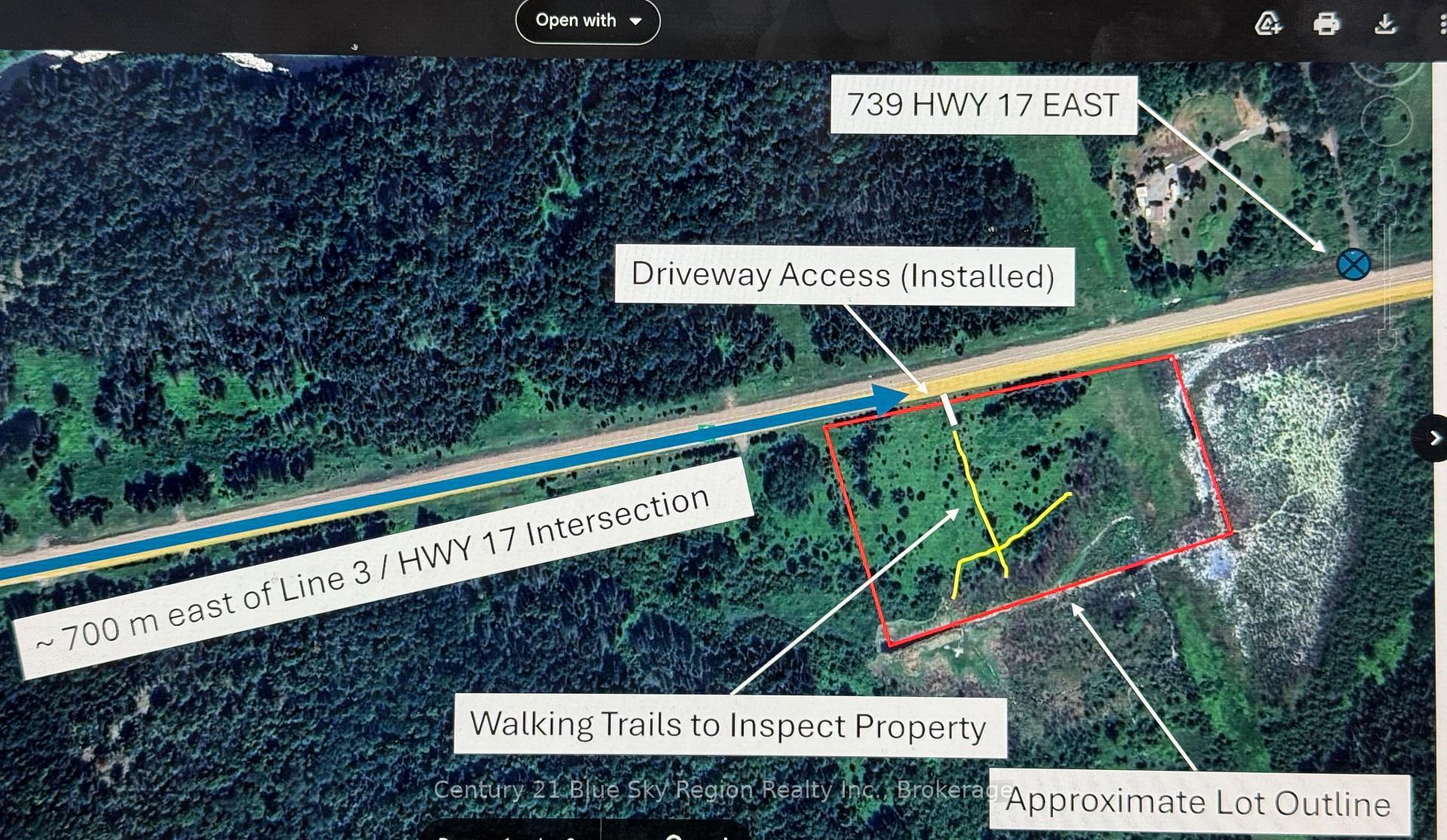 Property Photo:  Lt 3 Highway 17 N/A E  ON P0H 2E0 