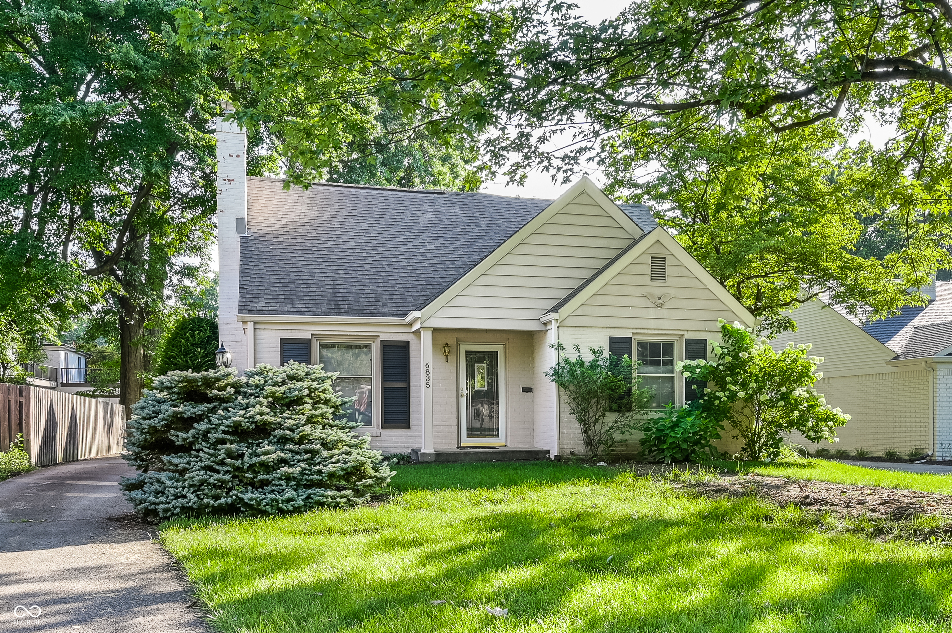 Property Photo: 6835 Willow Road IN 46220