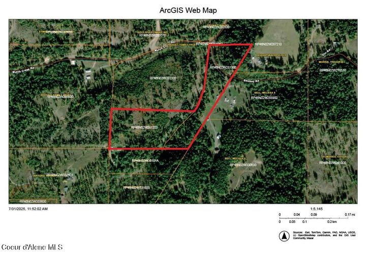 Property Photo:  Nka Mutch Creek Road  ID 83861 