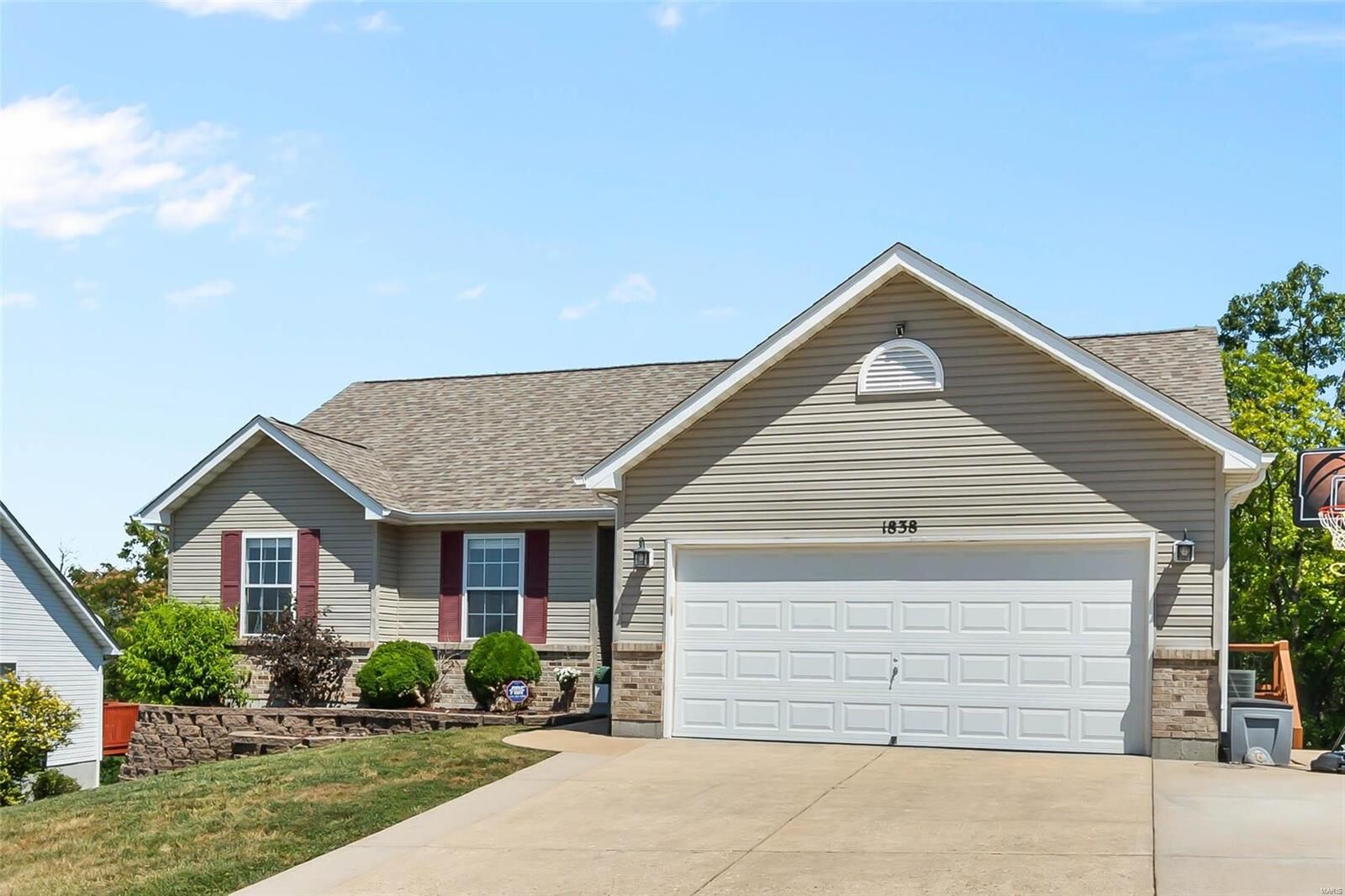 Property Photo: 1838 Championship Lane MO 63028