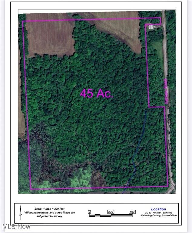 Property Photo:  Lot F Kansas Road  OH 44436 