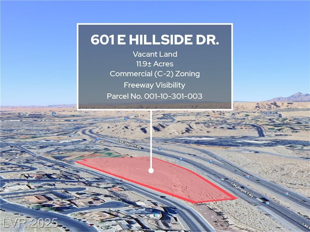 Property Photo:  601 Hillside Drive  NV 89027 
