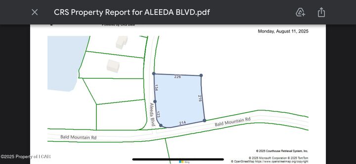 Property Photo: Aleeda Boulevard PA 18702