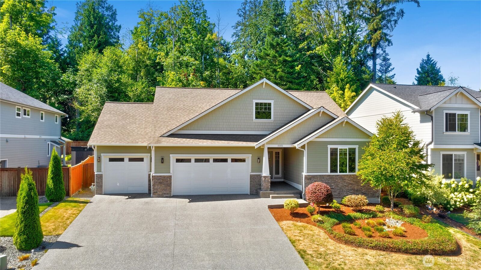 Property Photo:  5321  Ocean Cove Lane  WA 98230 