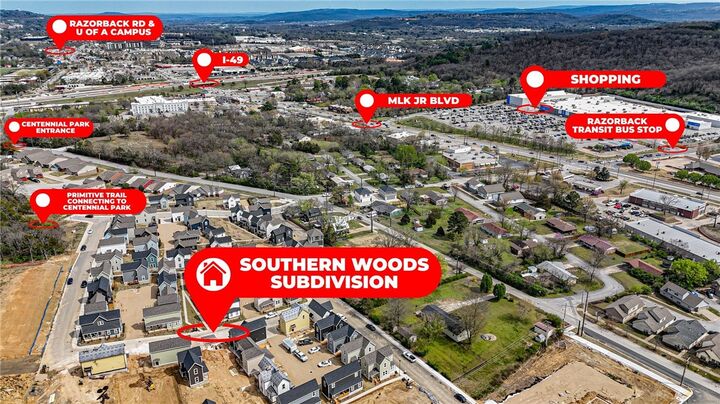 Property Photo: 1035 S Laramie Heights AR 72704