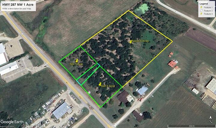 Property Photo:  Tbd S Hwy 287  TX 75110 