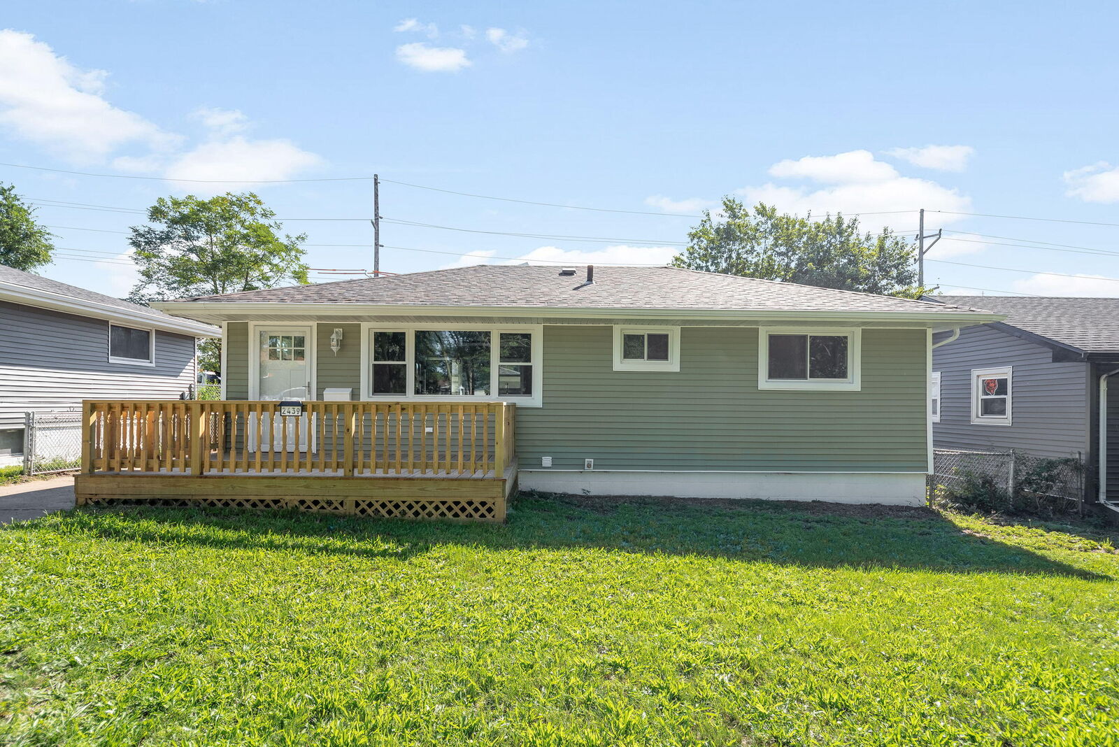 Property Photo: 2439 Waite Street IN 46404