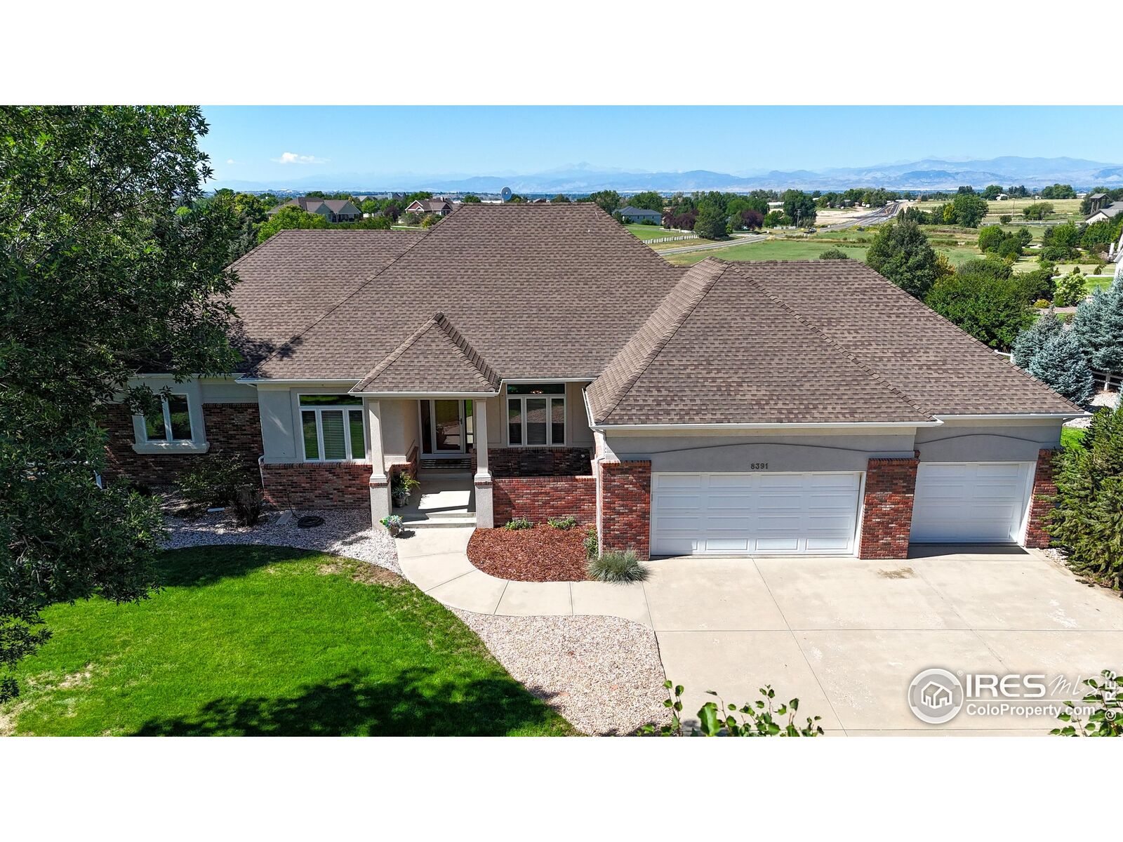 Property Photo: 8391 Morning Star Ln CO 80550