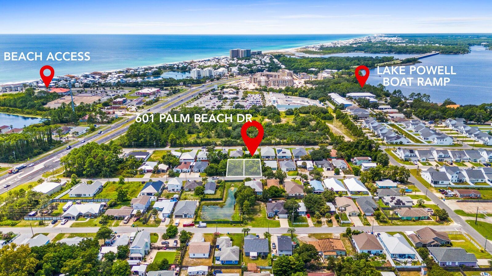 Property Photo: 601 Palm Beach Drive FL 32413