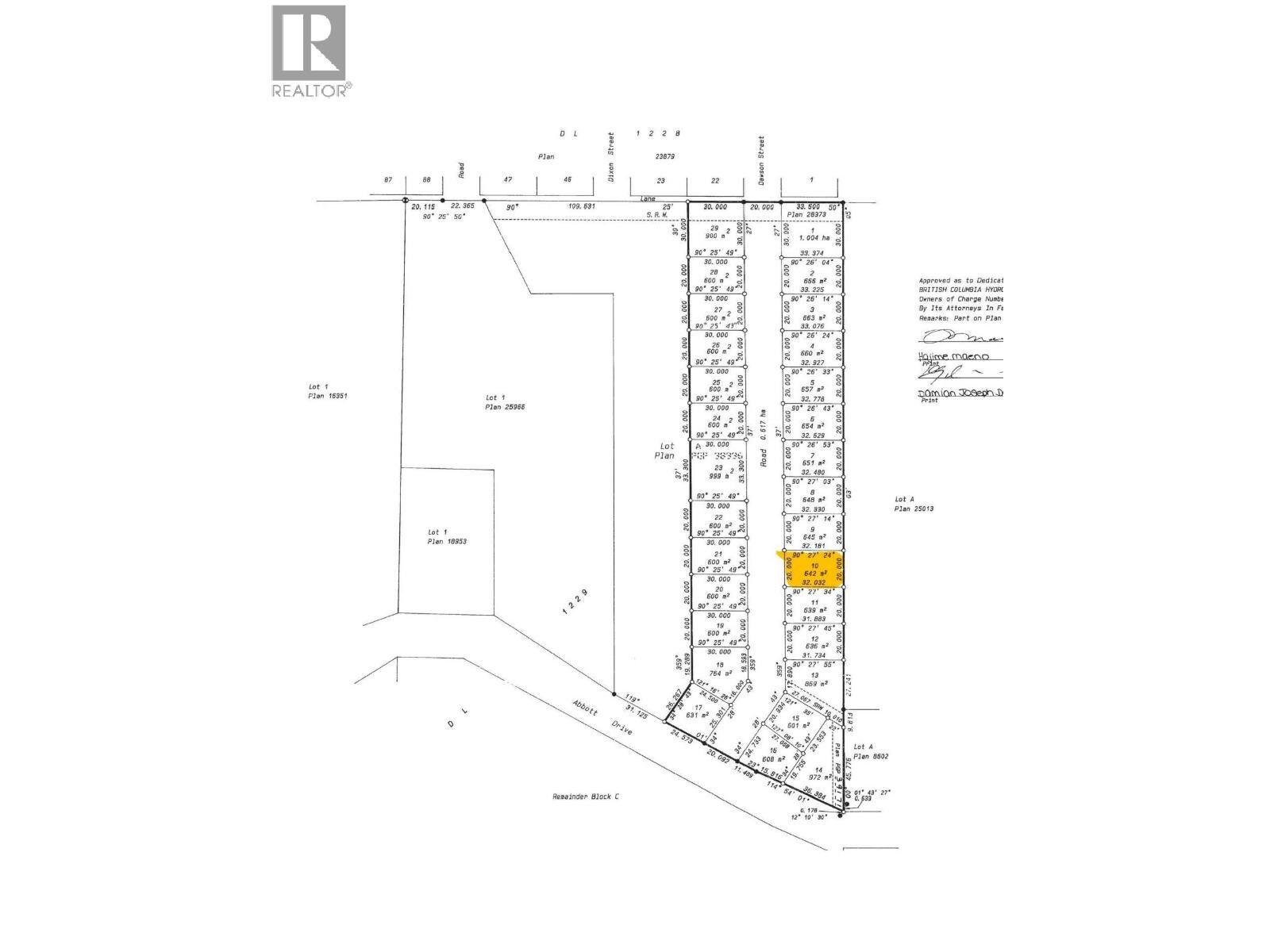 Photo de la propriété:  Lot 10 Dawson Street  BC V2J 6A9 