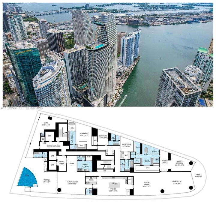 Property Photo:  300 Biscayne Blvd Way Ph6001  FL 33131 