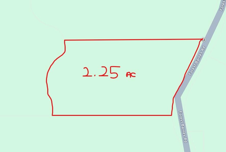 Property Photo:  00 Forest Barnes Rd.  MS 39465