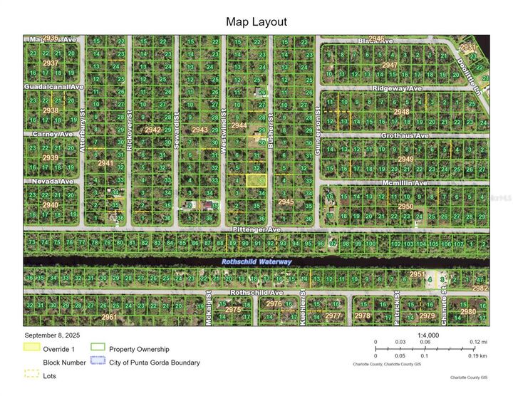Property Photo: 2195 Busher Street FL 33953