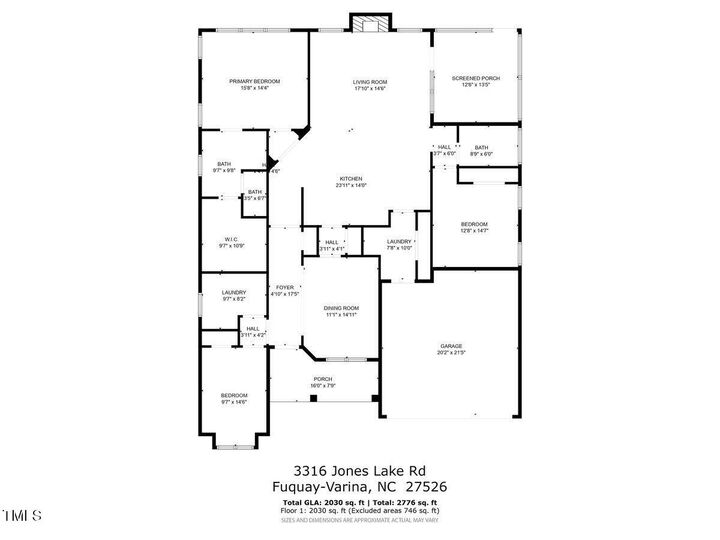 Property Photo: 3316 Jones Lake Road NC 27526