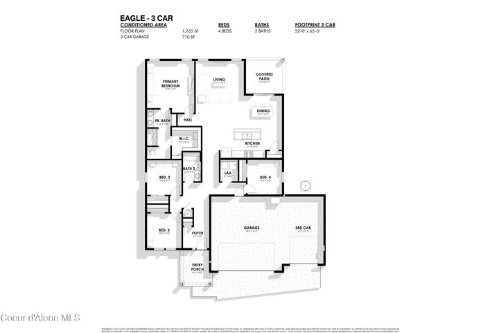 Property Photo:  3268 N Darwin Fox St  ID 83854 