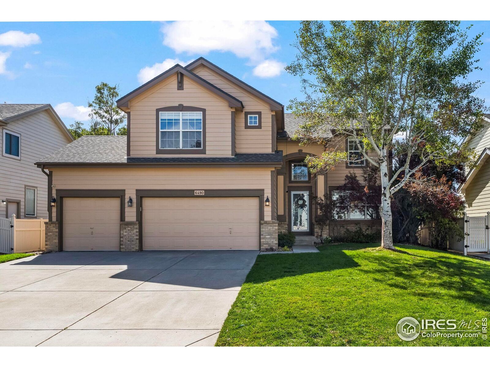 Property Photo: 6490 Sandy Ridge Ct CO 80504