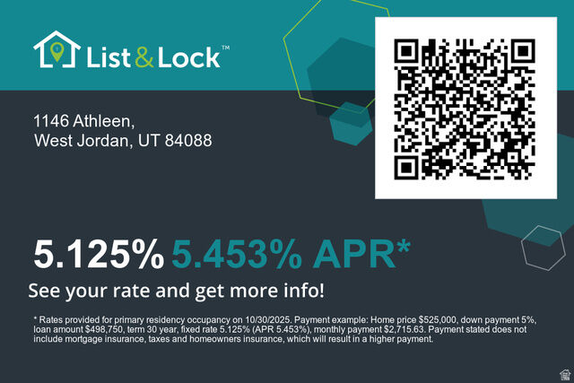 Property Photo: 1146 W Athleen Dr S UT 84084