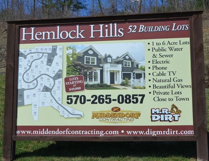 Property Photo: Lot 38A Hemlock Hills Rd PA 18848